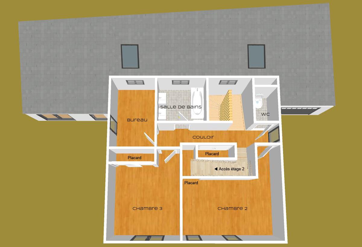 Plan Etage 1